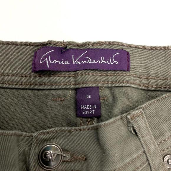 Gloria Vanderbilt Amanda Straight Leg Women's size 10 Short gray Denim jeans - Picture 3 of 4